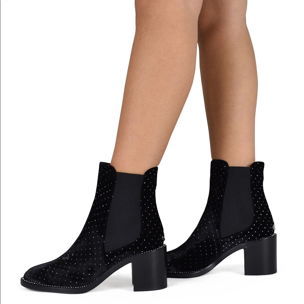 Jimmy Choo Merril Velvet Boot